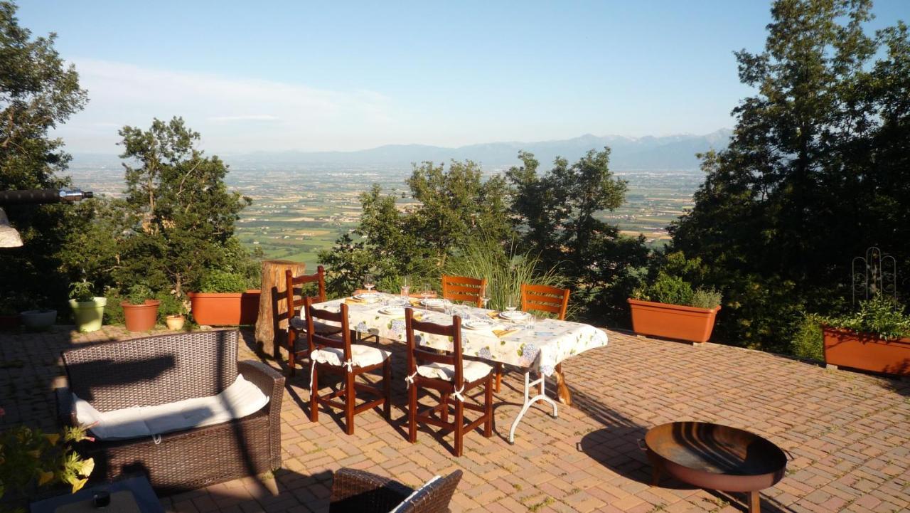 Апартаменты Casa Bella Vista Villar San Costanzo Экстерьер фото